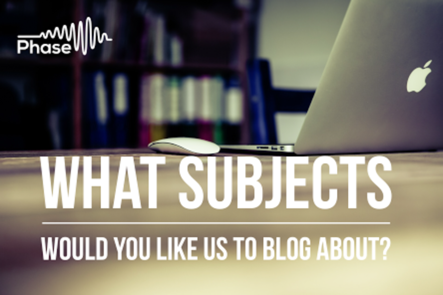 What to blog about?